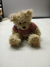 First  Main Scraggles Teddy Bear Plush Classic W/sweater 8  4Th Of July
