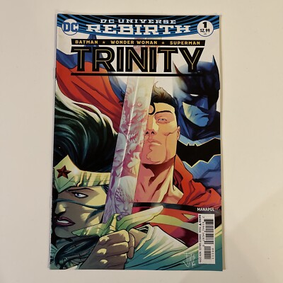 Trinity #1 Francis Manapul Cover DC Universe Rebirth 2016 NM | eBay