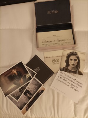 Box Cd Birdy Fire Within Limited edition, Numbered, Only 1500 Units