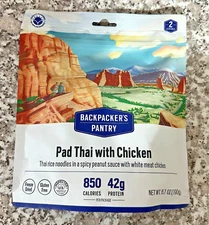 Backpacker's Pantry - Freeze Dried Camping & Hiking  2 Serving Meal