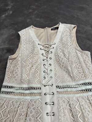 Ina Pink Lace Lace Up Dress | eBay Ina Pink Lace Lace Up Dress | eBay