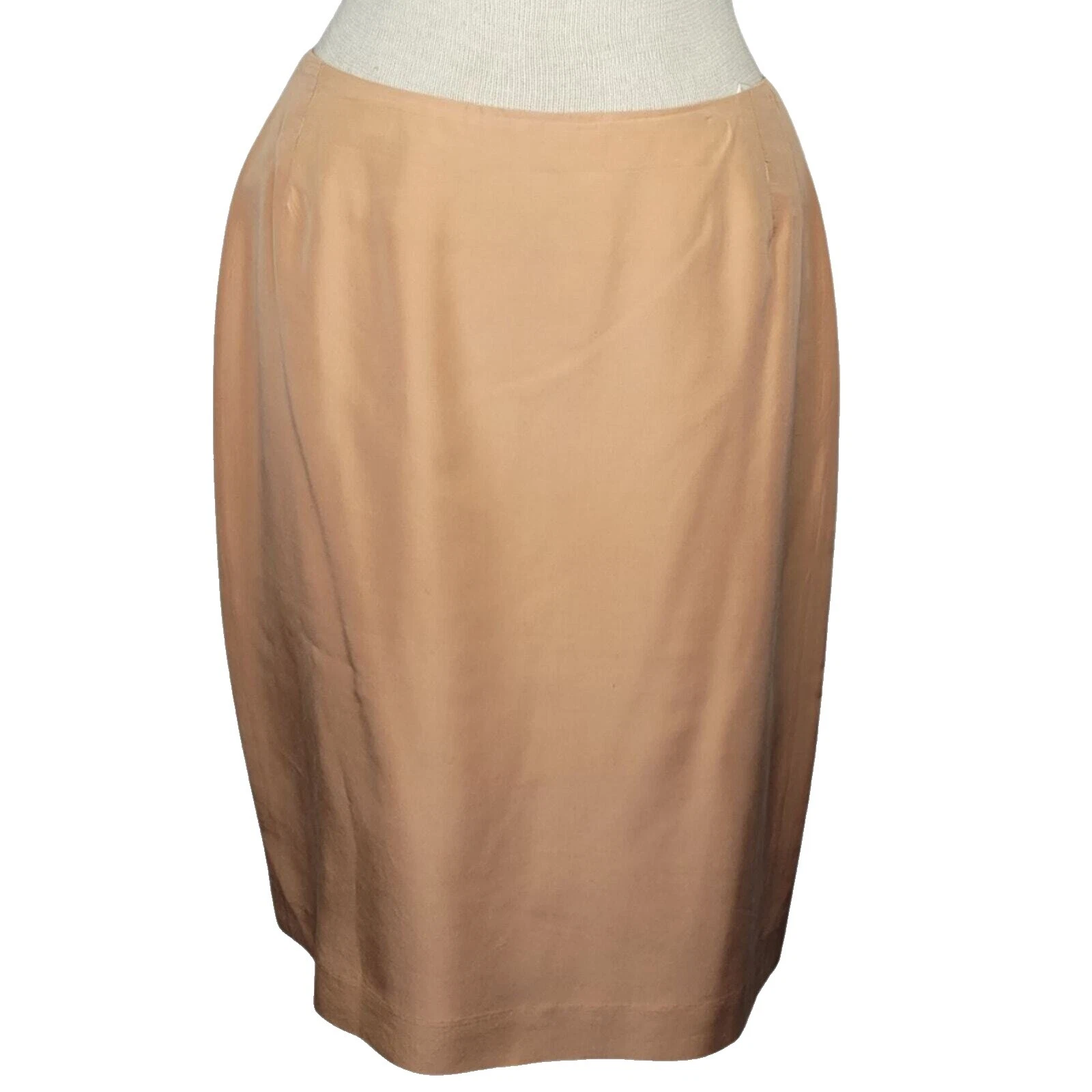 Brown 100% Silk Vintage Clothing for Women