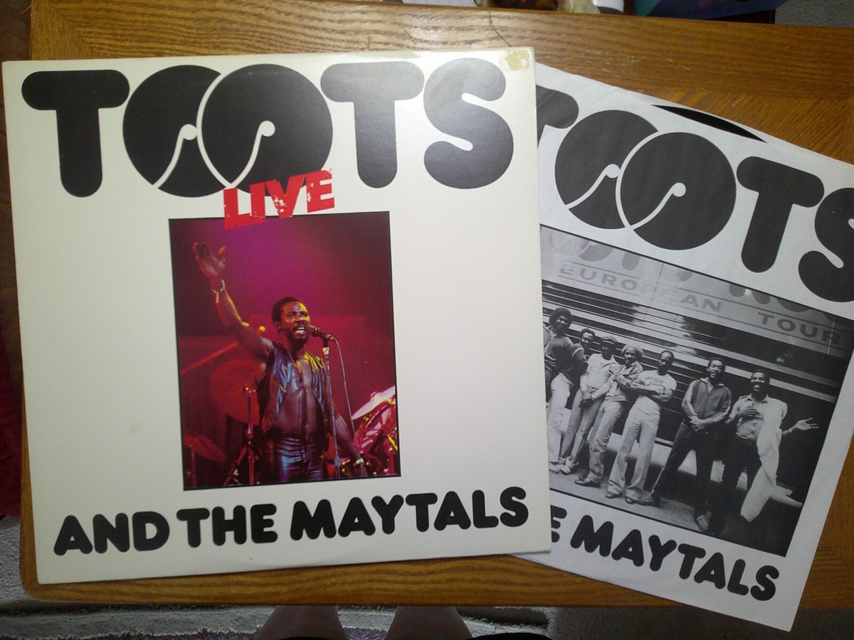 MANGO LP RECORD/TOOTS AND THE MAYTALS/ LIVE AT HAMMERSMITH