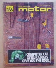 1984 RAA SOUTH AUSTRALIAN MOTOR MAGAZINE MAY