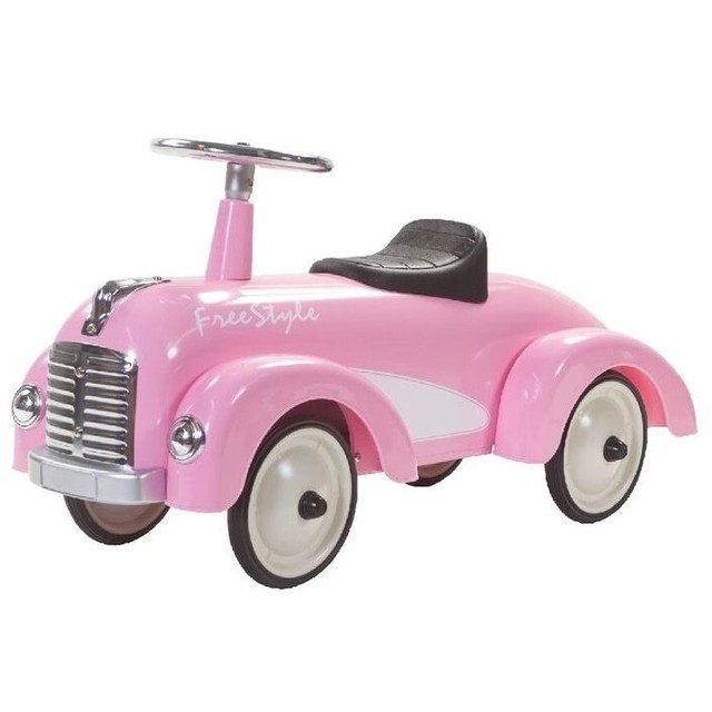 pink push car