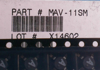 1 Stück MAV11SM Mini Circuits Monolithic Amplifier 50 MHz - 1 GHz SMD (M1476)