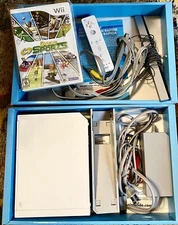 Nintendo Wii Sports Console Gaming Bundle With Deca Sports Games