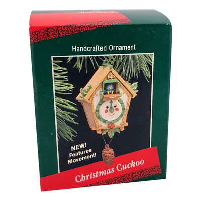 Handcrafted Ornament Christmas Cuckoo