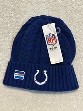 Indianapolis Colts Blue Beanie Hat Authentic NFL Football Team Knit Cap New NWT
