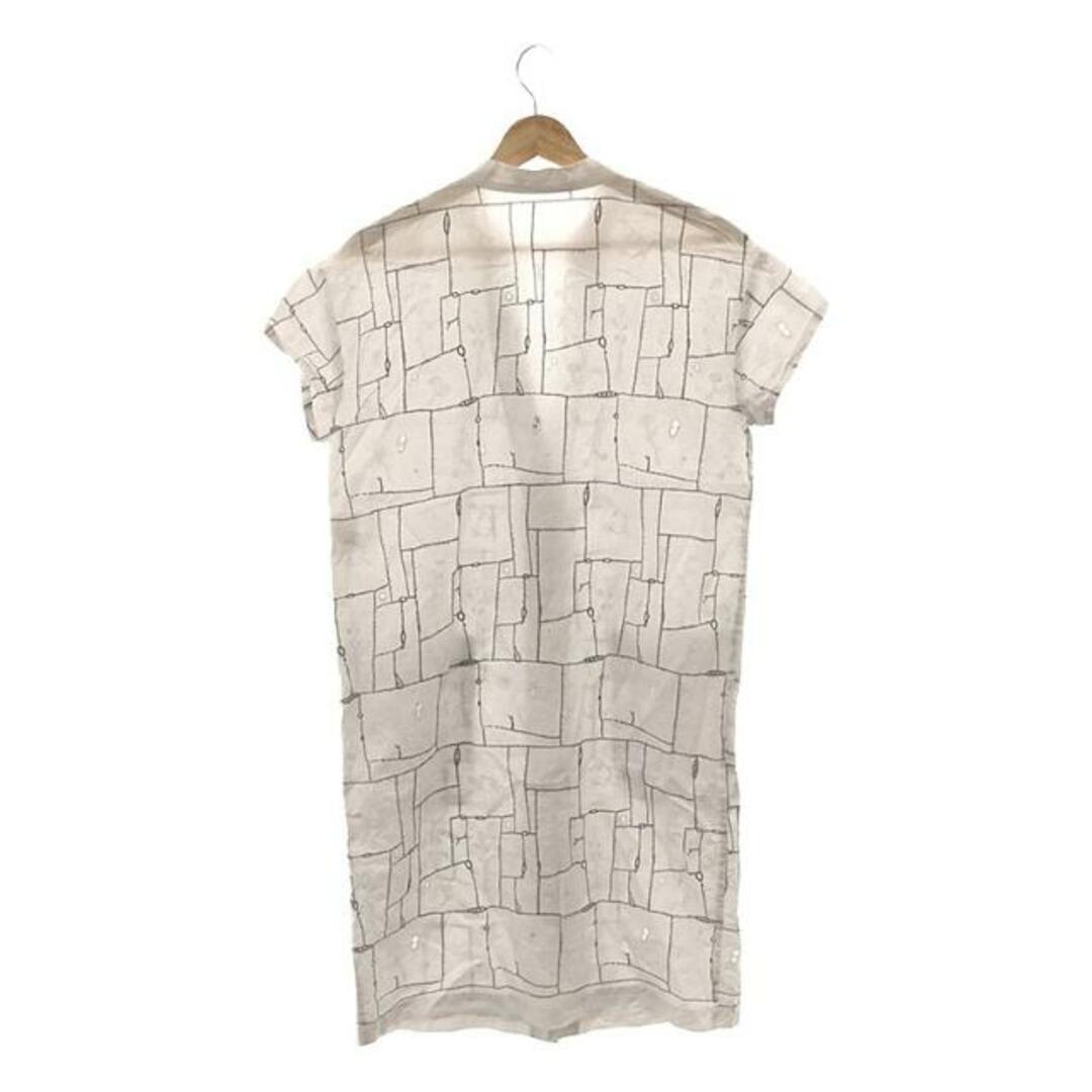 Mina Perhonen 2018 s garden patchwork shirt coat dress 36
