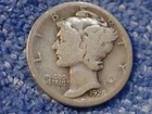 SILVER  MERCURY DIME: SCARCE 1928-S IN VERY GOOD CONDITION!
