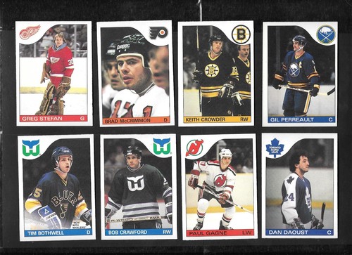 1985-86 OPC O PEE CHEE CARD 133-264 + BOX BOTTOM & TOPPS INSERT STICKER SEE LIST - Picture 58 of 369