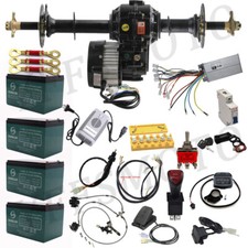 48V 1000W Electric Differential Motor 30" Rear Axle Kits Taotao Coolster Scooter