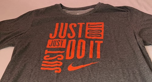 XL Herren Unisex Nike schwarz kurzarm Nike Logo Rundhalsausschnitt T-Shirt Sportbekleidung - Bild 6 von 7