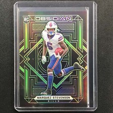 2021 Obsidian Marquez Stevenson Rookie Electric Etch Green 14/50