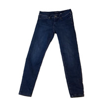 Banana Republic Jeans Womens Size 26 Skinny Fit Blue Denim Stretch