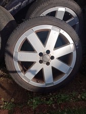 4X AUDI TT V6 8N ALLOY WHEELS+ TYRES 18" 8N0601025T GTI VW GOLF MK4 A3 RONAL 3.2