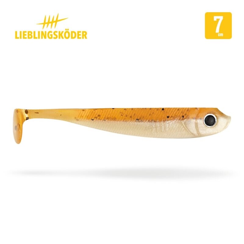Виски Lieblingsköder, 7 см / 3 г / 5 штук, Жевательная резинка
