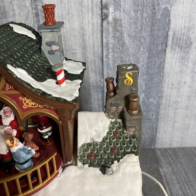 Lemax Sights & Sounds - Santa's Workshop | Village de Noël