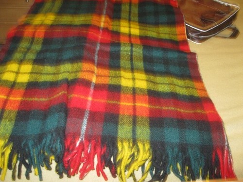 CLASSIC WOOL LARGE NEW FARIBO STADIUM BLANKET 72X52 - Picture 6 of 6