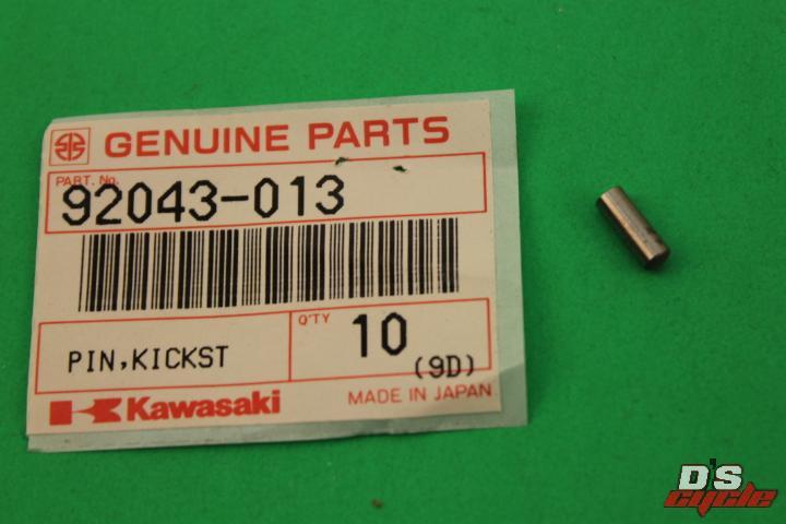NOS KAWASAKI PIN KICKSTARTER PAWL DOWEL 3.9X10.8 KH125 KH400 KE100