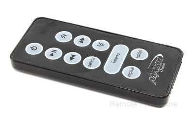 MAXX Digital ICR100B iPod AM/ FM Clock Radio GENUINE Remote Control