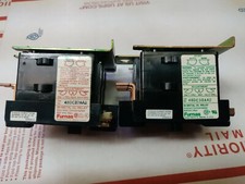 Furnas 48DC37AA2  48DC38AA2 bi-metal overload Relays new lot of two relays