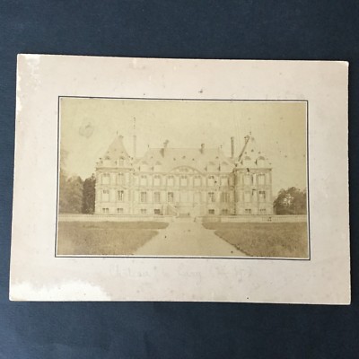Chateau De Cany Barville Seine Maritime 19. Jh. Großes Foto Alte Normandie