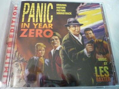 Panic in Year Zero Soundtrack CD, Les Baxter, La-La Land, Limited Edition=1200