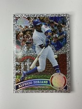 Alfonso Soriano  2011 Topps Diamond Anniversary Silver Sparkle Card #356