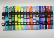 20 Pack Puppy ID Collar Identification Adjustable Breakaway Whelping Collars