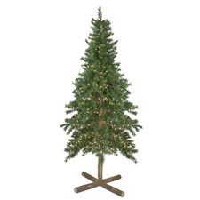 Northlight 6.5" Pre-Lit Royal Alpine Artificial Christmas Tree - Clear Lights