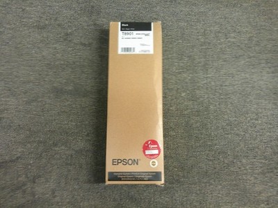 T8901 Genuine Epson Black GS3 Ink 700ml SC-S40600 60600 80600 05/2028