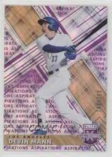 2019 Panini Elite Extra Edition Aspirations Purple /250 Devin Mann #121 0c2