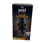 Blue Yeti Blackout & Playerunknown's Battlegrounds PUBG Bundle USB Microphone