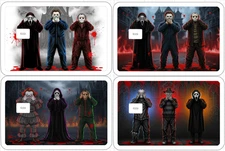 See Hear Speak Evil Horror Halloween Killer Credit Debit Card ATM Skin Sticker