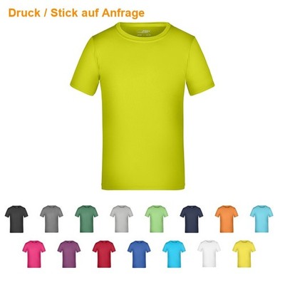 JAMES+NICHOLSON Kinder T-Shirt Sportshirt Funktion Shirt Performance 358 NEU
