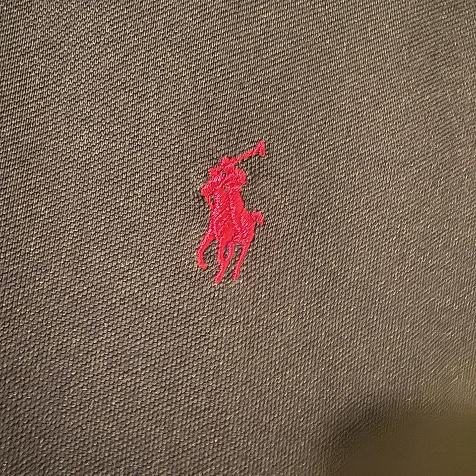 Polo Ralph Lauren Golf XL Azul Oscuro con Rojo Manga Corta Zurich Clásico Bordado Foto 4 de 4