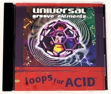 Sonic Foundry Universal Groove Loops For Acid Sample/Sound Library/Sampling CD