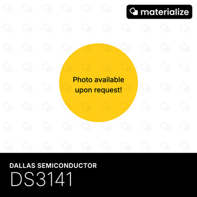 3 units:  Dallas Semiconductor, DS3141 - Single DS3/E3 Framer (52MHz)