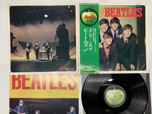 The Beatles Please Please Me Japan LP OBI [94424ER]