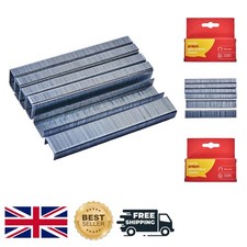 1000 Silver 6mm Staples - Essential Heavy-Duty Fasteners for All Projects 0.0060 per staple