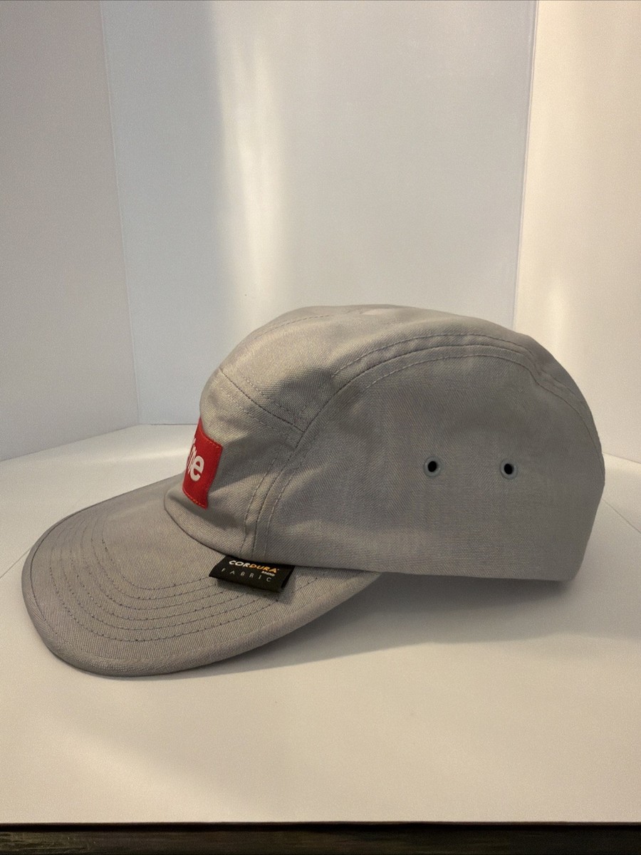 Supreme Cordura Camp Cap Hat Silver Box Logo | eBay