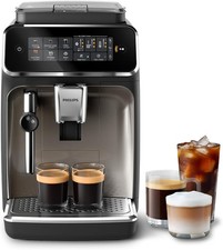 Automatic Bean to Cup Coffee Maker 5 Hot Iced Drinks, Grinder Frother Best One