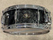 Tamburo rullante modello ARTIST Slingerland 5,5x14 nero diamante perla anni '60