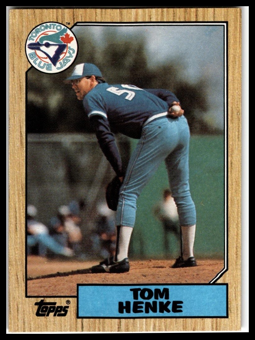 1987 Topps #510 Tom Henke