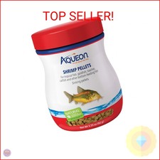 Aqueon Shrimp Pellets Sinking Food for Tropical Fish, Goldfish, Loaches, Catfish