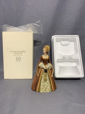 Lenox Great Fashions of History Anne-Tudor Period With Box