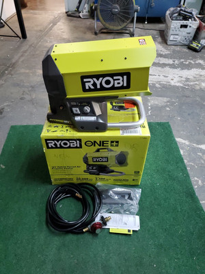 Ryobi PCL801B ONE+ Cordless Hybrid Forced Air Propane Heater (Tool Only) NEW OB