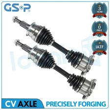 Xtreme Duty Front Pair CV Axle Shaft for GMC Sierra 2500 3500 HD 6.0L 6.6L 4WD